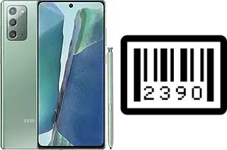 How to find the serial number on Samsung Galaxy Note20