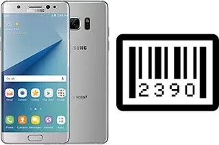 How to find the serial number on Samsung Galaxy Note7 (USA)