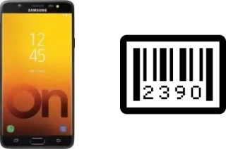 How to find the serial number on Samsung Galaxy On Max