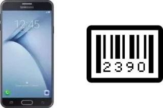 How to find the serial number on Samsung Galaxy On Nxt