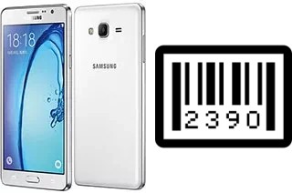 How to find the serial number on Samsung Galaxy On7 Pro