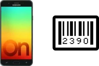 How to find the serial number on Samsung Galaxy On7 Prime (2018)