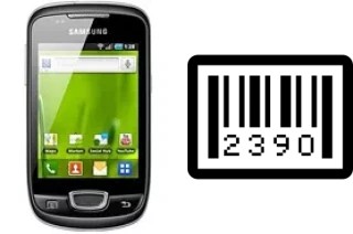 How to find the serial number on Samsung Galaxy Pop Plus S5570i