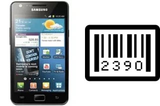 How to find the serial number on Samsung Galaxy S II 4G I9100M