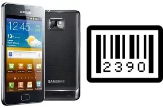 How to find the serial number on Samsung I9100 Galaxy S II