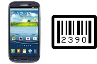 How to find the serial number on Samsung Galaxy S III I747