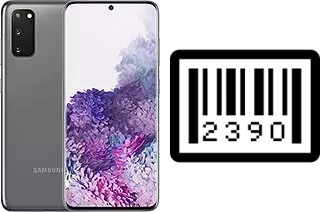 How to find the serial number on Samsung Galaxy S20