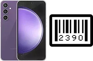 How to find the serial number on Samsung Galaxy S23 FE