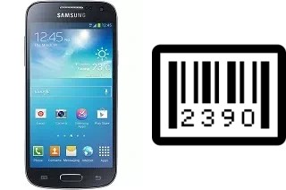 How to find the serial number on Samsung I9190 Galaxy S4 mini