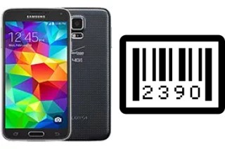 How to find the serial number on Samsung Galaxy S5 (USA)