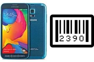 How to find the serial number on Samsung Galaxy S5 Sport