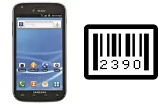 How to find the serial number on Samsung Galaxy S II T989