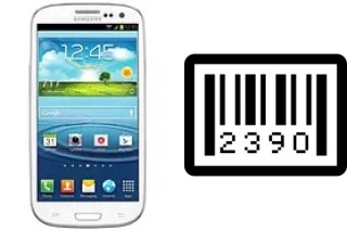 How to find the serial number on Samsung Galaxy S III CDMA