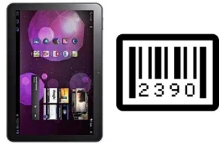 How to find the serial number on Samsung P7100 Galaxy Tab 10.1v