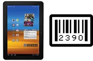 How to find the serial number on Samsung Galaxy Tab 10.1 LTE I905