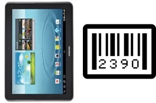 How to find the serial number on Samsung Galaxy Tab 2 10.1 CDMA