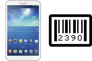 How to find the serial number on Samsung Galaxy Tab 3 8.0