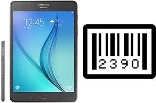 How to find the serial number on Samsung Galaxy Tab A 8.0 & S Pen (2015)