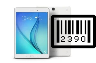 How to find the serial number on Samsung Galaxy Tab A 9.7