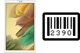 How to find the serial number on Samsung Galaxy Tab A7 Lite