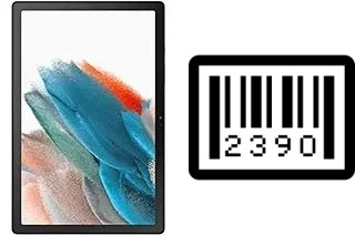 How to find the serial number on Samsung Galaxy Tab A8 10.5 (2021)