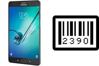 How to find the serial number on Samsung Galaxy Tab S2 8.0 Wi-Fi SM-T713