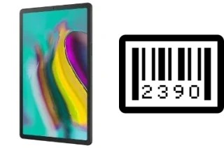 How to find the serial number on Samsung Galaxy Tab S5e LTE