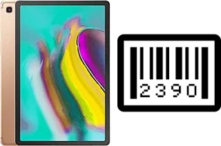 How to find the serial number on Samsung Galaxy Tab S5e