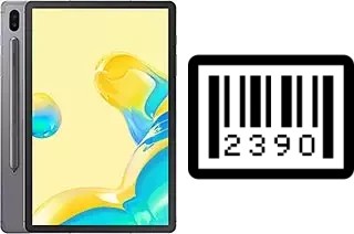 How to find the serial number on Samsung Galaxy Tab S6 5G