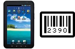 How to find the serial number on Samsung Galaxy Tab T-Mobile T849