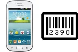 How to find the serial number on Samsung Galaxy Trend II Duos S7572