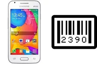 How to find the serial number on Samsung Galaxy V