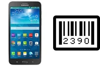 How to find the serial number on Samsung Galaxy W