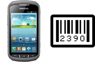 How to find the serial number on Samsung S7710 Galaxy Xcover 2