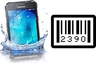 How to find the serial number on Samsung Galaxy Xcover 3