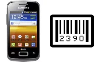 How to find the serial number on Samsung Galaxy Y Duos S6102