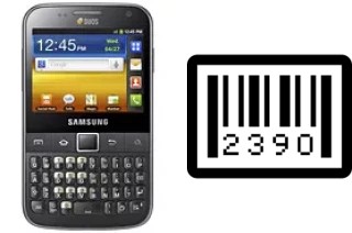 How to find the serial number on Samsung Galaxy Y Pro Duos B5512