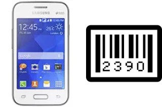 How to find the serial number on Samsung Galaxy Young 2