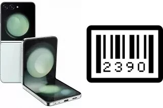 How to find the serial number on Samsung Galaxy Z Flip5