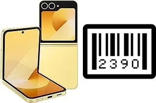 How to find the serial number on Samsung Galaxy Z Flip6