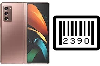 How to find the serial number on Samsung Galaxy Z Fold2 5G