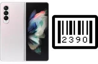 How to find the serial number on Samsung Galaxy Z Fold3 5G