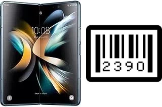 How to find the serial number on Samsung Galaxy Z Fold4