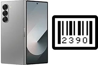 How to find the serial number on Samsung Galaxy Z Fold6