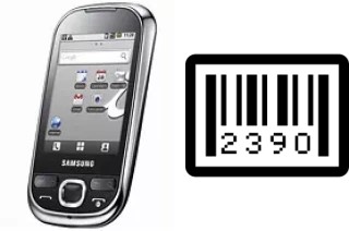 How to find the serial number on Samsung I5500 Galaxy 5