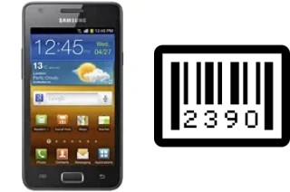 How to find the serial number on Samsung I9103 Galaxy R