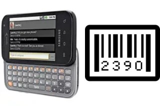 How to find the serial number on Samsung M920 Transform