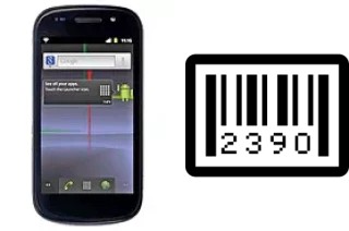 How to find the serial number on Samsung Google Nexus S I9020A