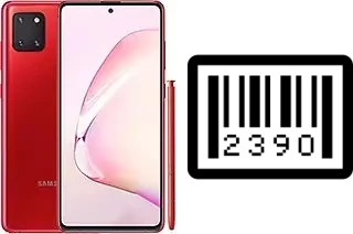 How to find the serial number on Samsung Galaxy Note10 Lite