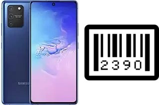 How to find the serial number on Samsung Galaxy S10 Lite